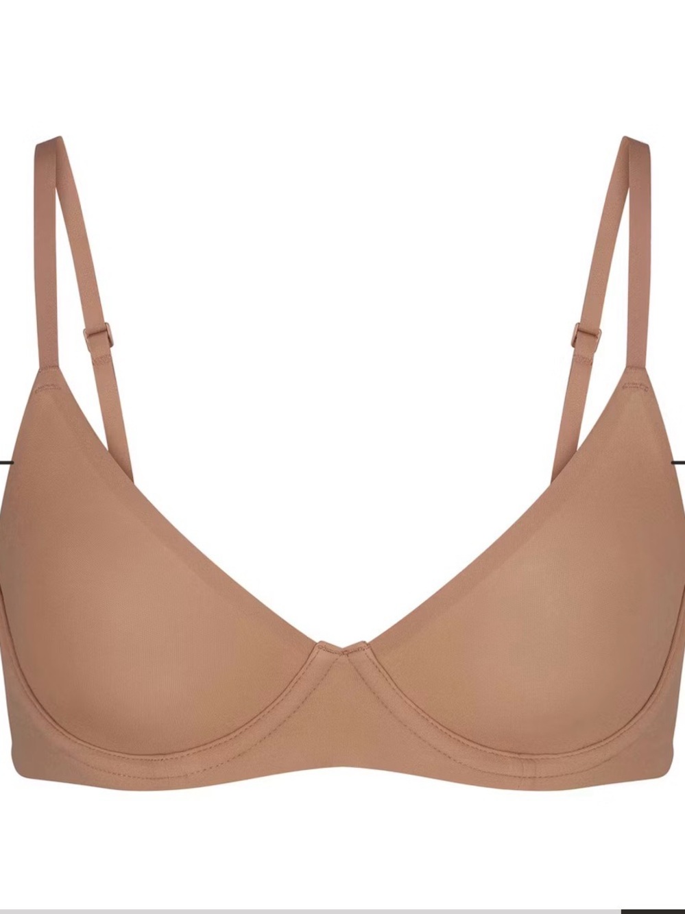 Skims fits everyone unlined Demi bra in Siena